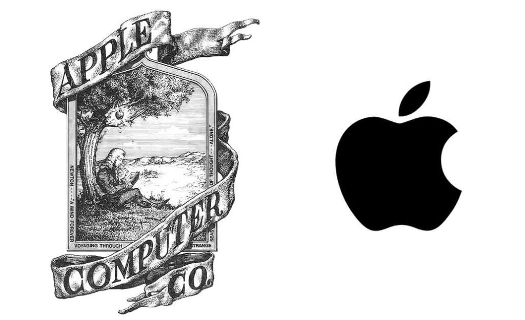 what was the first apple logo